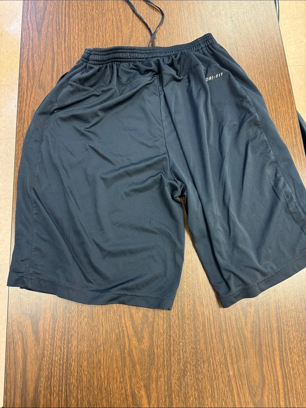 Nike Navy Blue Athletic Drawstring Shorts